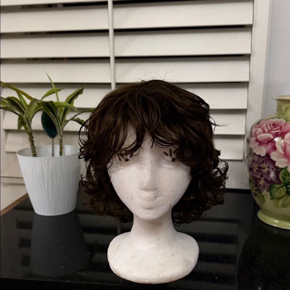 Jon renau #26 Elegant Dark Brown Curly Wig for Women